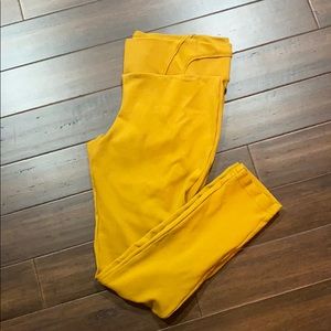 Mustard leggings